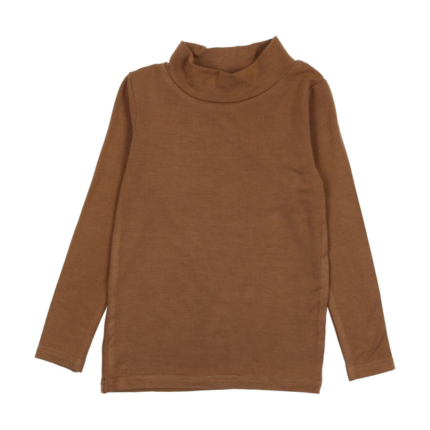 Analogie Bamboo Mockneck - Camel