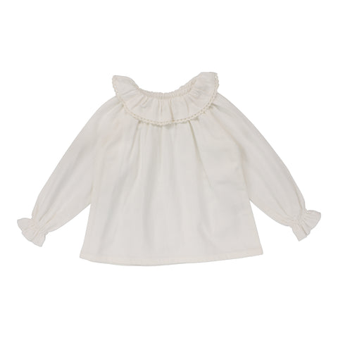 Analogie Toddler Girls Shirt - Cream