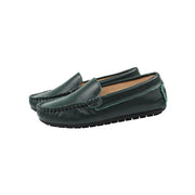 Perroquet Leather Moccasin Loafers - Green