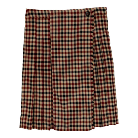 Analogie Kilt Skirt - Tan Plaid