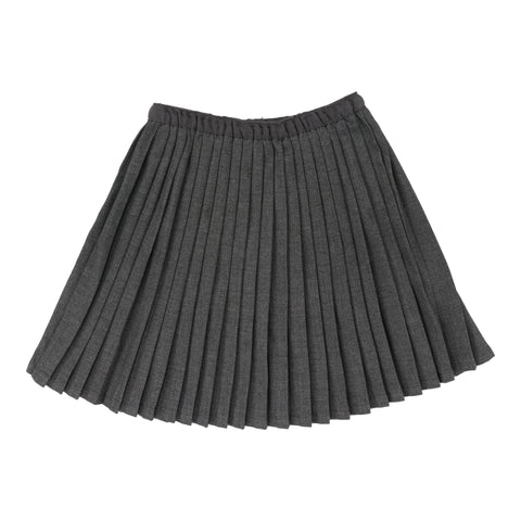 Analogie Knife Pleated Skirt - Gray