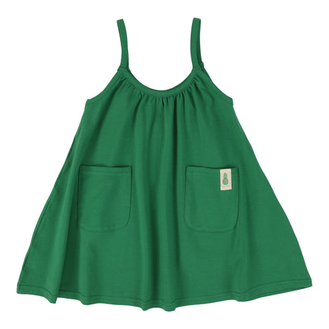 Lil Legs Pocket Jumper - Green (Vintage Contrast Collection)