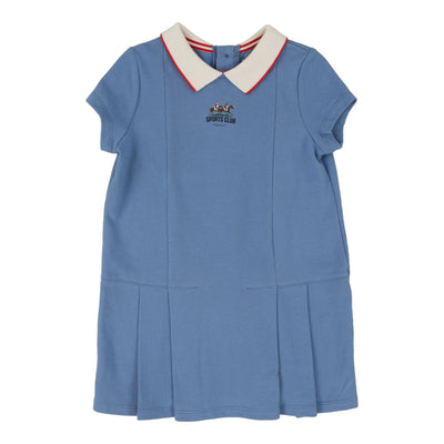 Analogie light blue pique dress short sleeve from our Sports.