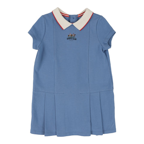 Analogie Pique Dress Short Sleeve - Light Blue (Sports Collection)