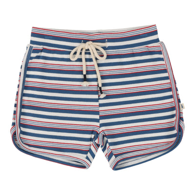 Lil Legs Boys Shorts - Multistripe (Vintage Contrast Collection)