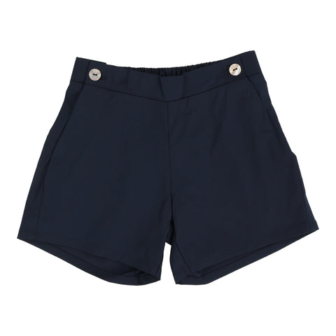 Analogie navy linen shorts from our Dressy Basics.