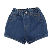 Analogie Girls Shorts - Blue (Graphic Denim Collection)