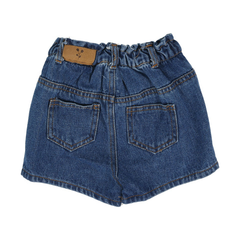 Analogie Girls Shorts - Blue (Graphic Denim Collection)