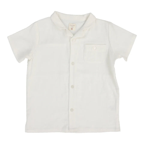 Analogie white linen shirt from our Dressy Basics.