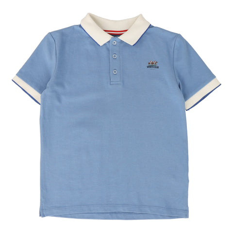 Analogie Boys Polo Short Sleeve - Light Blue (Sports Collection)