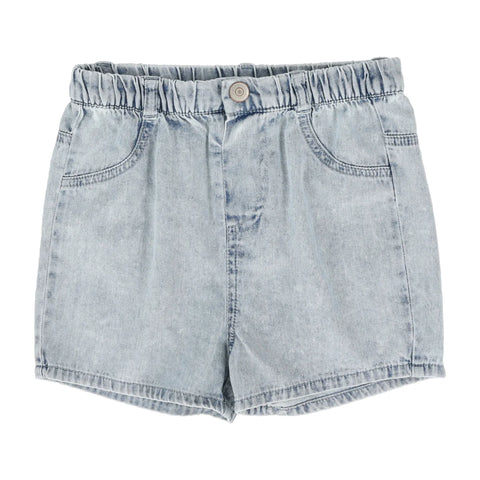 Analogie blue wash stonewash shorts from our Stonewash Collection.