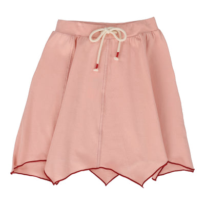 Lil Legs Asymmetrical Skirt - Coral