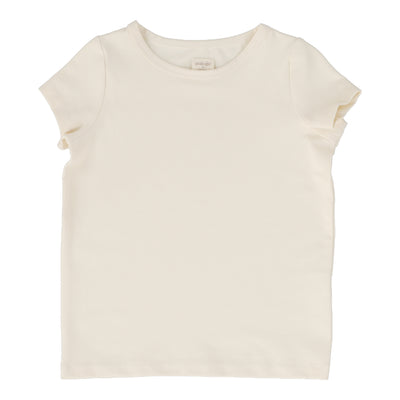 Analogie Girls T-Shirt Short Sleeve - Natural (Denim Tencel Collection)