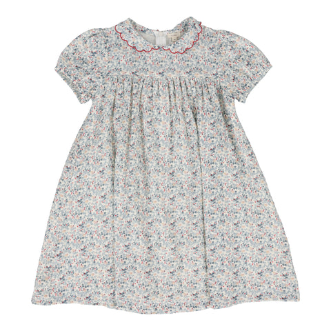 Lil Legs floral floral dress short sleeve from our Robes & Pajamas.