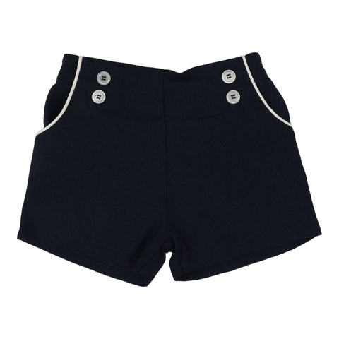 Analogie navy button shorts from our Dressy Basics.