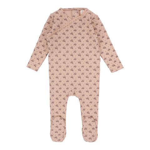 Lilette Dotty Florette Footie - Roseberry