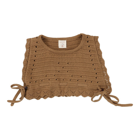 Analogie Girls Vest - Camel