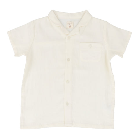 Analogie cream linen shirt from our .