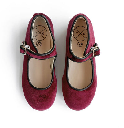 Tannery + Co Ruby Mary Janes - Ruby