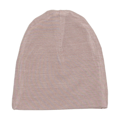 Lil Legs Striped Lounge Beanie - Rosewood