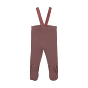 Lil Legs Suspender Leggings - Dusty Plum