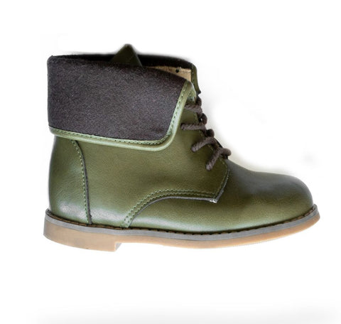 Tannery + Co Olive Booties - Olive