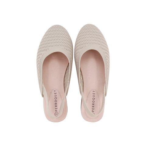 Perroquet Shoes Flyknit Slingbacks - Sand