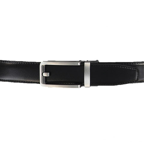 TO Collection Men's Leather Track Belt - Traditional Buckle Style BLT-TB-2M