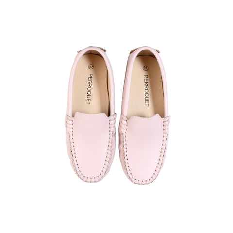 Perroquet Shoes Leather Loafers - Light Pink