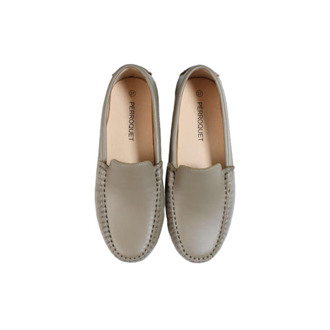 Perroquet Shoes Leather Loafers - Taupe