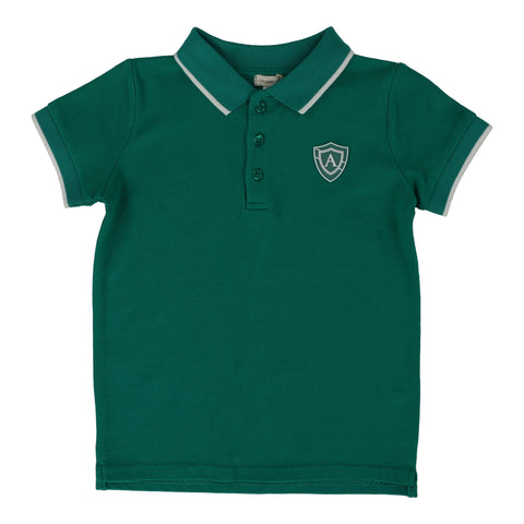 Analogie Logo Polo Short Sleeve - Bright Green