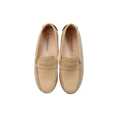 Perroquet Shoes Leather Penny Loafers - Tan