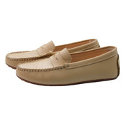 Perroquet Shoes Leather Penny Loafers - Tan