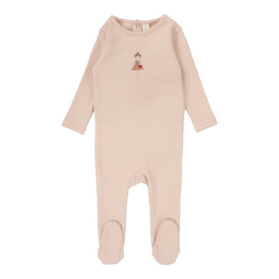 Lilette Doll Footie - Pink