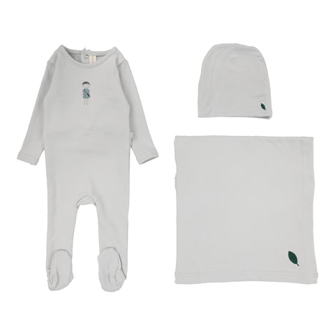 Lilette Doll Layette Set - Seafoam