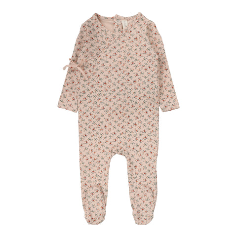 Lilette Bouquet Floral Footie - Rose/Floral