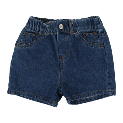 Analogie blue boys shorts from our Denim Tencel Collection.