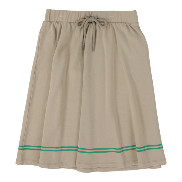 Analogie Pleated Skirt - Taupe