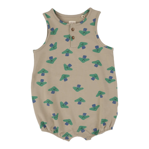 Analogie Mushroom Romper - Taupe