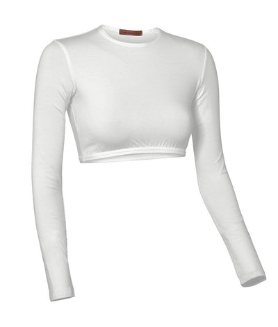 PEABEEJAE Womens Plus Size Modal Long Sleeve Turtleneck Off White / 1x